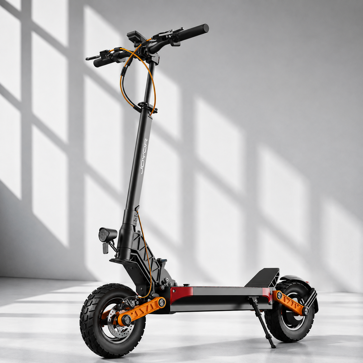 Joyor S8 el-løbehjul i sort med 10 tommer off-road dæk