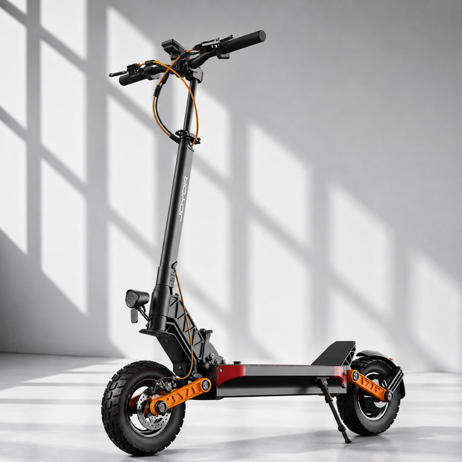 Joyor S8 el-løbehjul i sort med 10 tommer off-road dæk