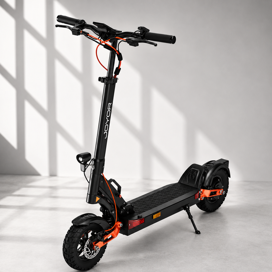 Joyor T10 el-løbehjul med kraftigt stel og 10 tommer off-road dæk