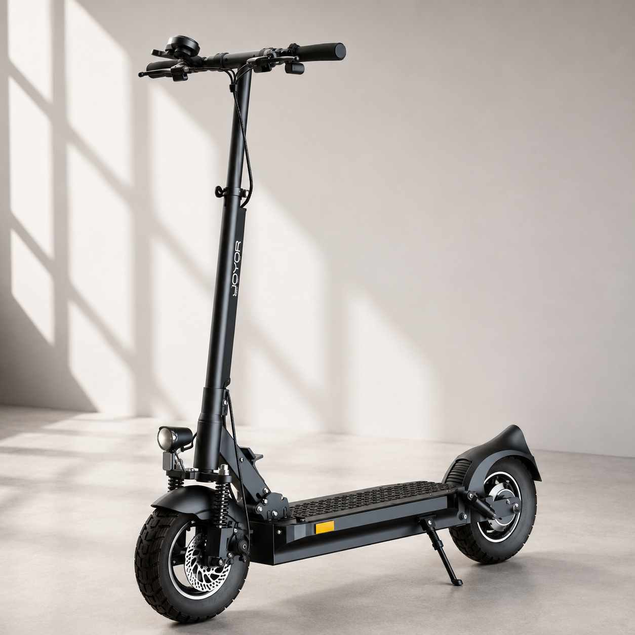 Joyor Y8-S ABE el-løbehjul i sort med 10 tommer off-road dæk